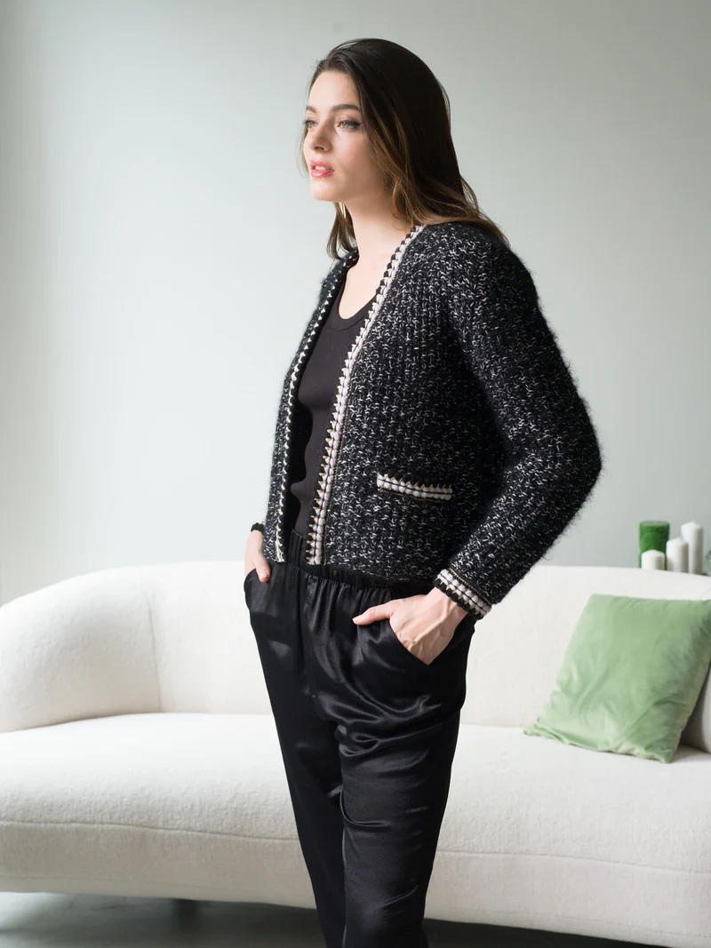 Veste Natalia à tricoter.