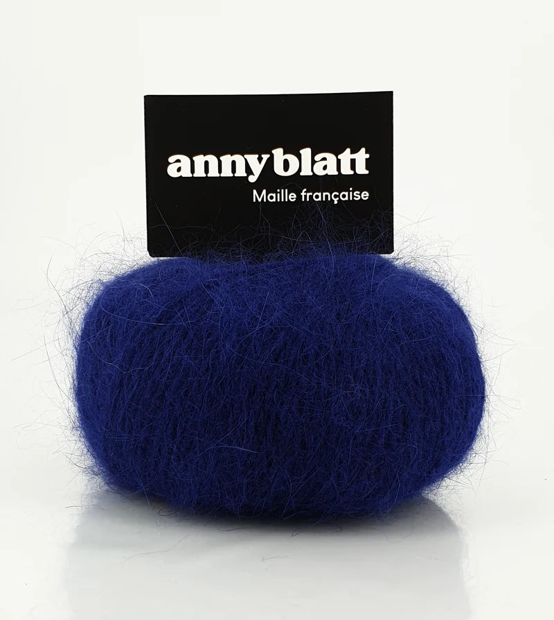 Gilet April à tricoter en Angora.
