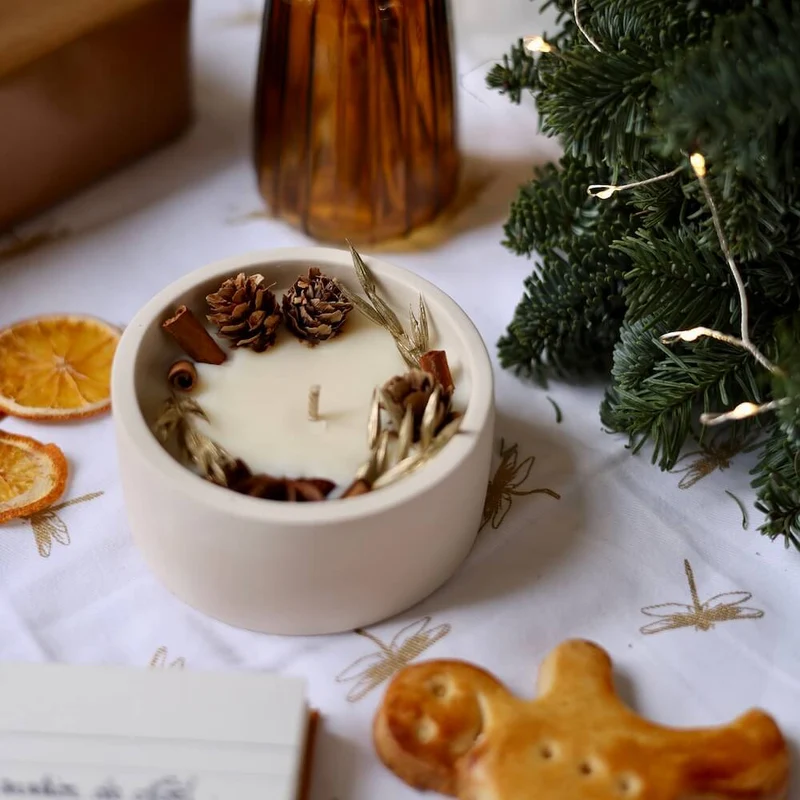 Kit DIY bougie de Noël