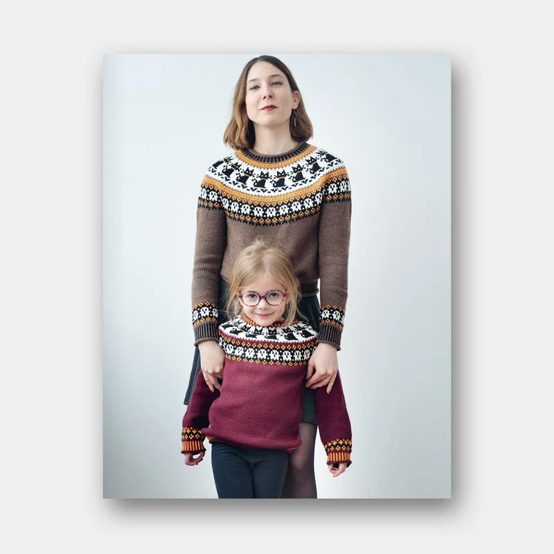 Jolis Pulls d'Hiver en Jacquard - Morgane Mazevet