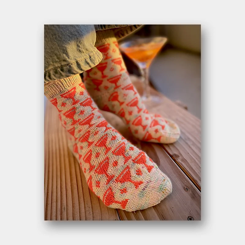 Chaussettes Créatives à Tricoter - Charlotte Stone