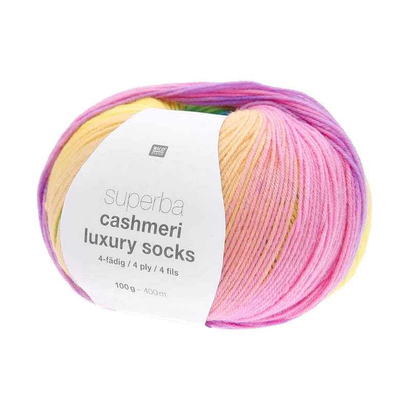 Superba Cashmeri Luxury Socks - Rico Design