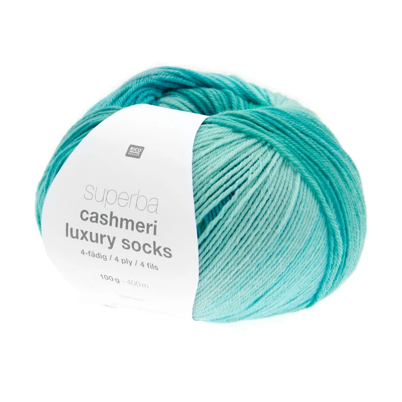Superba Cashmeri Luxury Socks - Rico Design