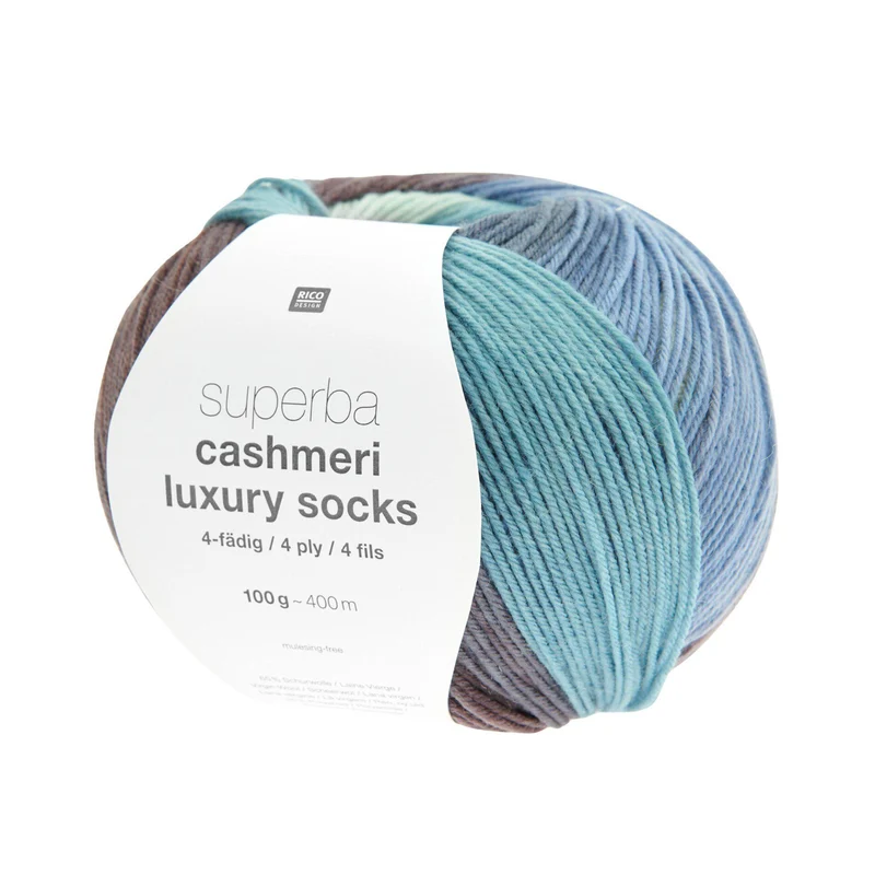 Superba Cashmeri Luxury Socks - Rico Design