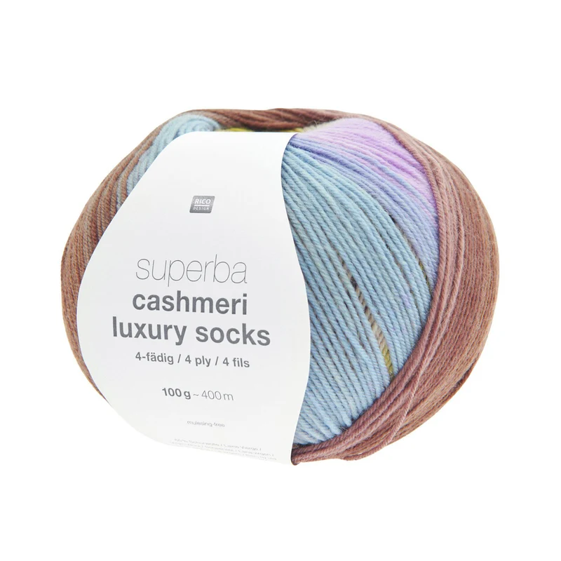 Superba Cashmeri Luxury Socks - Rico Design