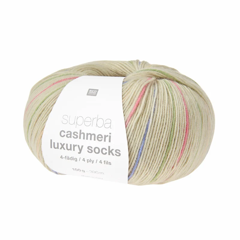 Superba Cashmeri Luxury Socks - Rico Design