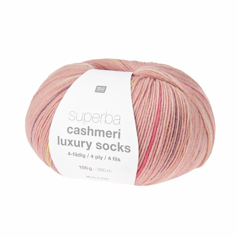 Superba Cashmeri Luxury Socks - Rico Design