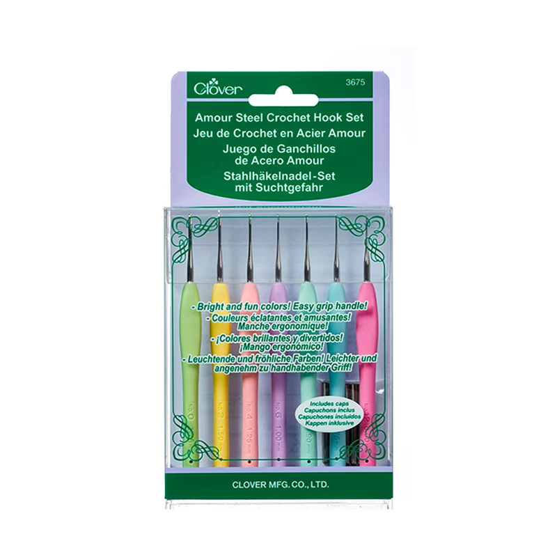 Set de Crochets Amour (Classiques ou Dentelle) - Clover