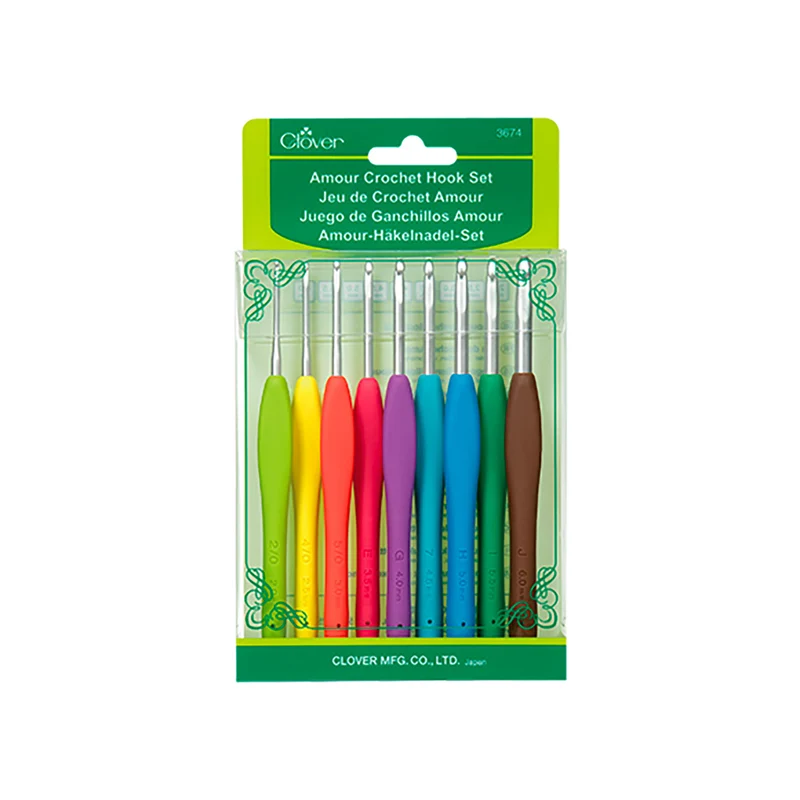 Set de Crochets Amour (Classiques ou Dentelle) - Clover