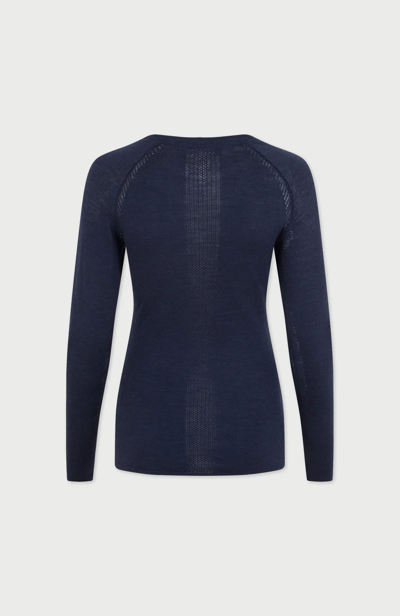 Womens Midweight Merino Activewear Training Top