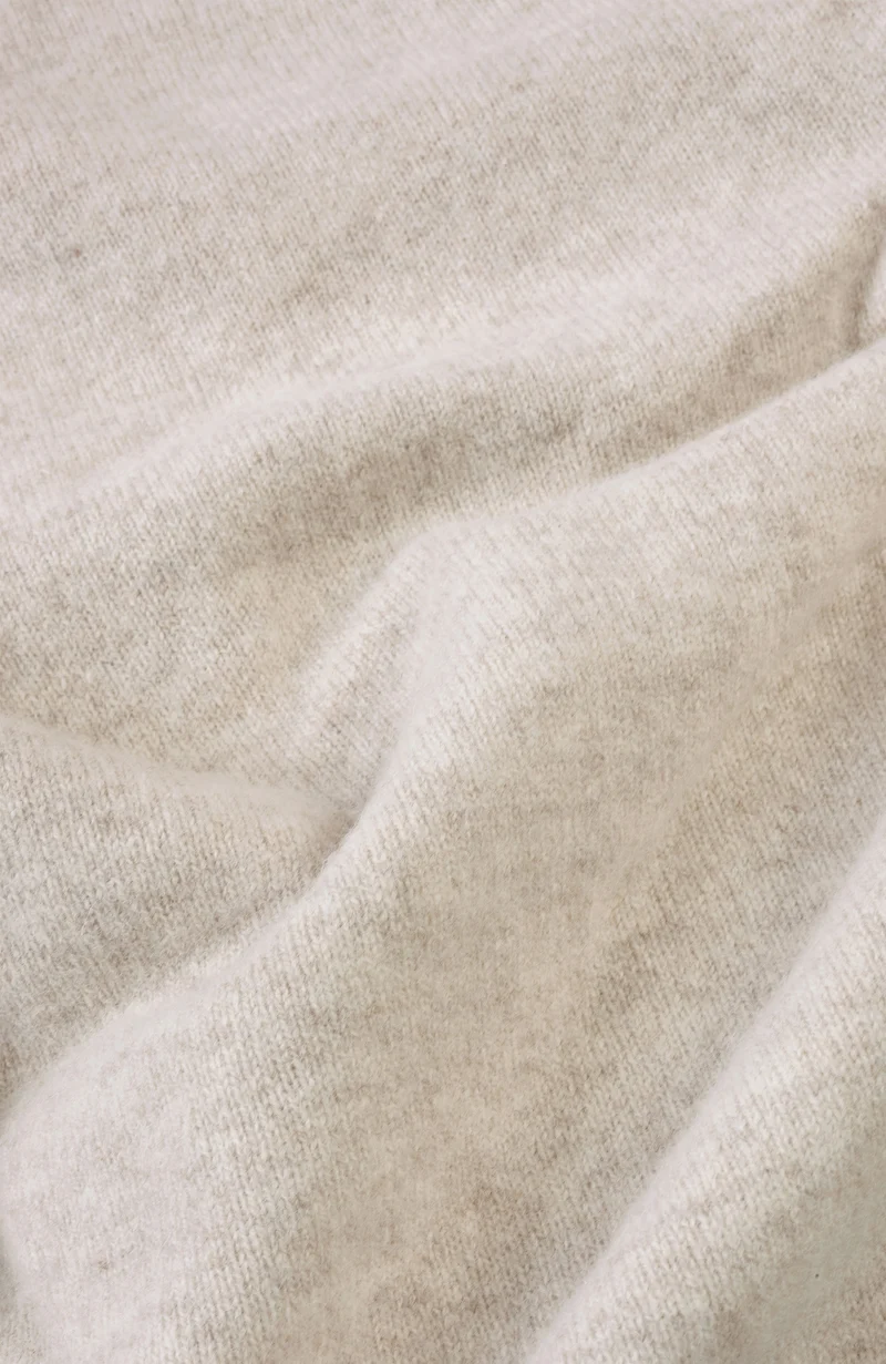 Womens Lambswool Grown On Neck Jumper