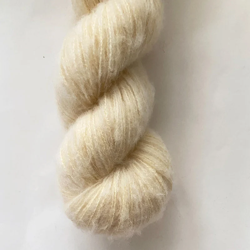 fils de lotus en cachemire brossé
