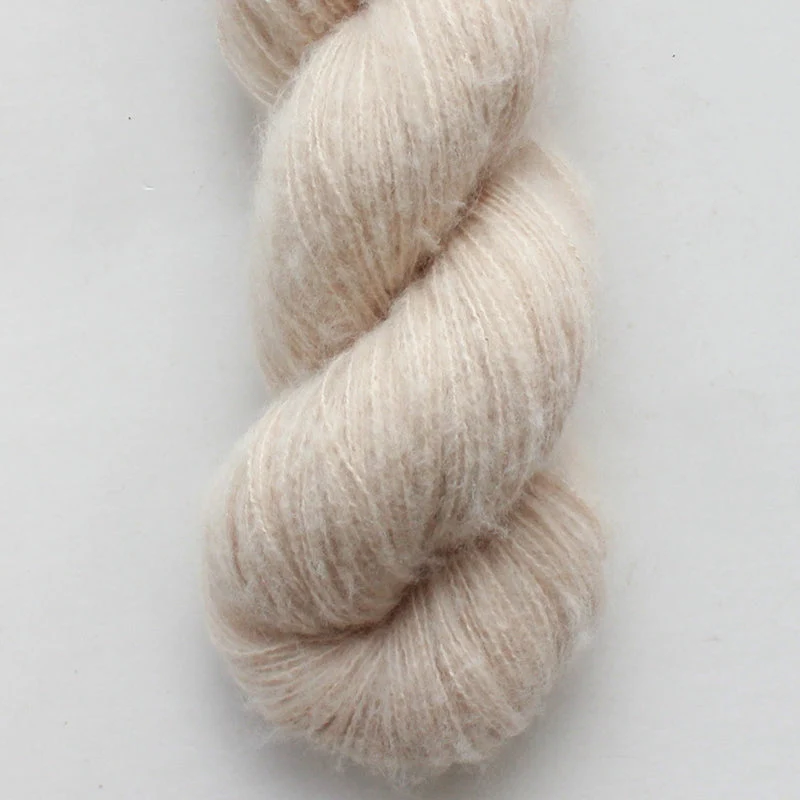 fils de lotus en cachemire brossé