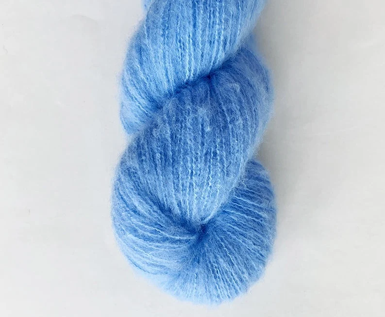 fils de lotus en cachemire brossé