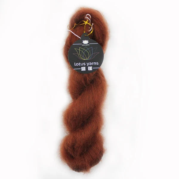 fils de lotus soyeux mohair