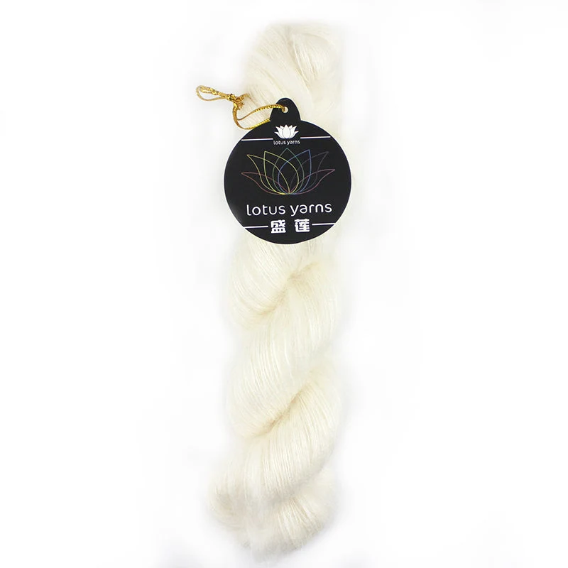 fils de lotus soyeux mohair