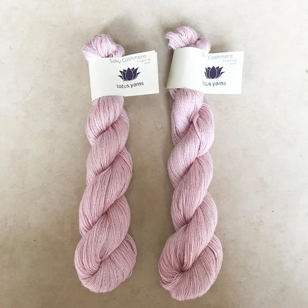 fils de lotus soyeux cashmere doigté