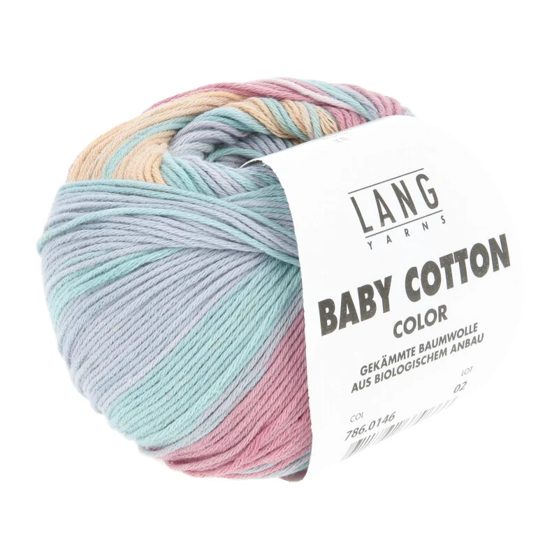 fils de coton bébé couleur Lang Yarns