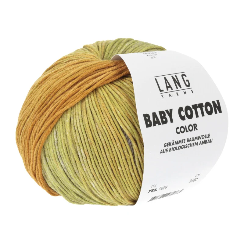 fils de coton bébé couleur Lang Yarns