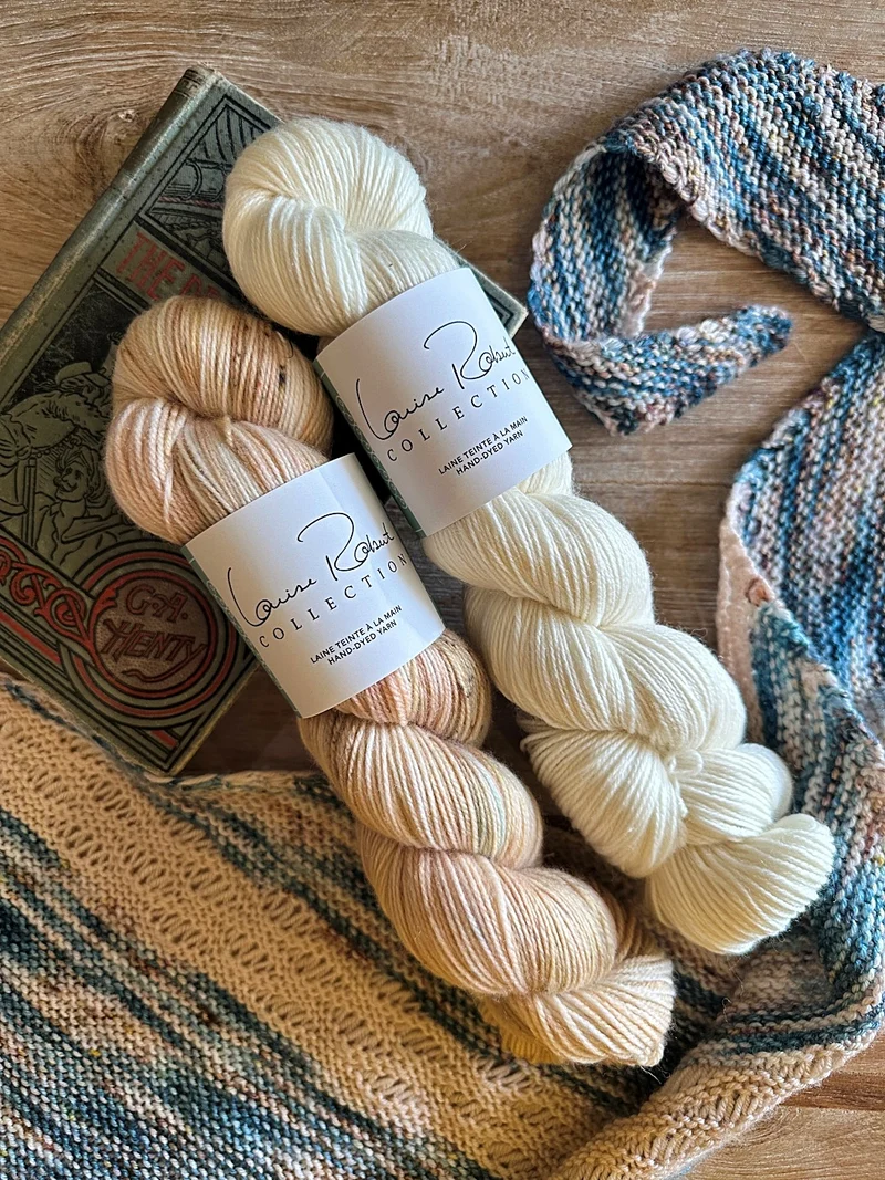 Memories Of Maine Shawl | Knitting pattern with or without yarns