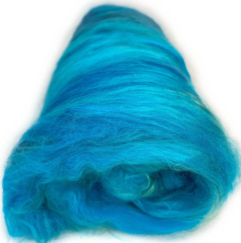 Strata fibers for yarn spinning, felting and crafting projects.