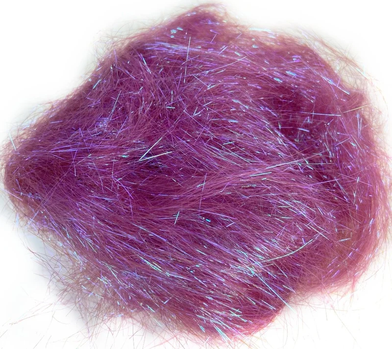 Angelina fibers for yarn spinning, felting and crafting projects