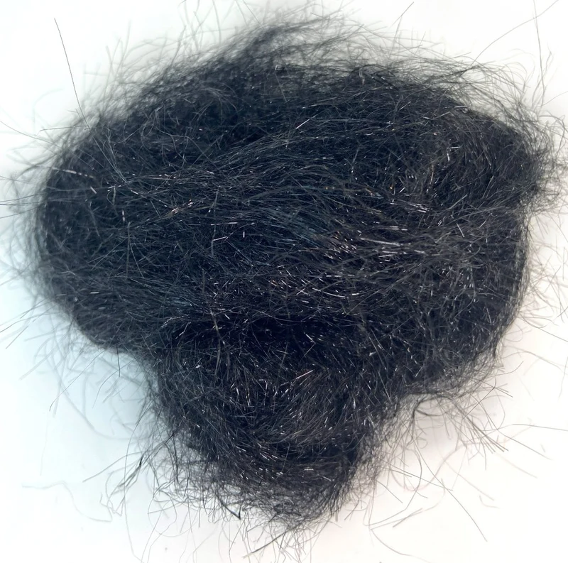 Angelina fibers for yarn spinning, felting and crafting projects