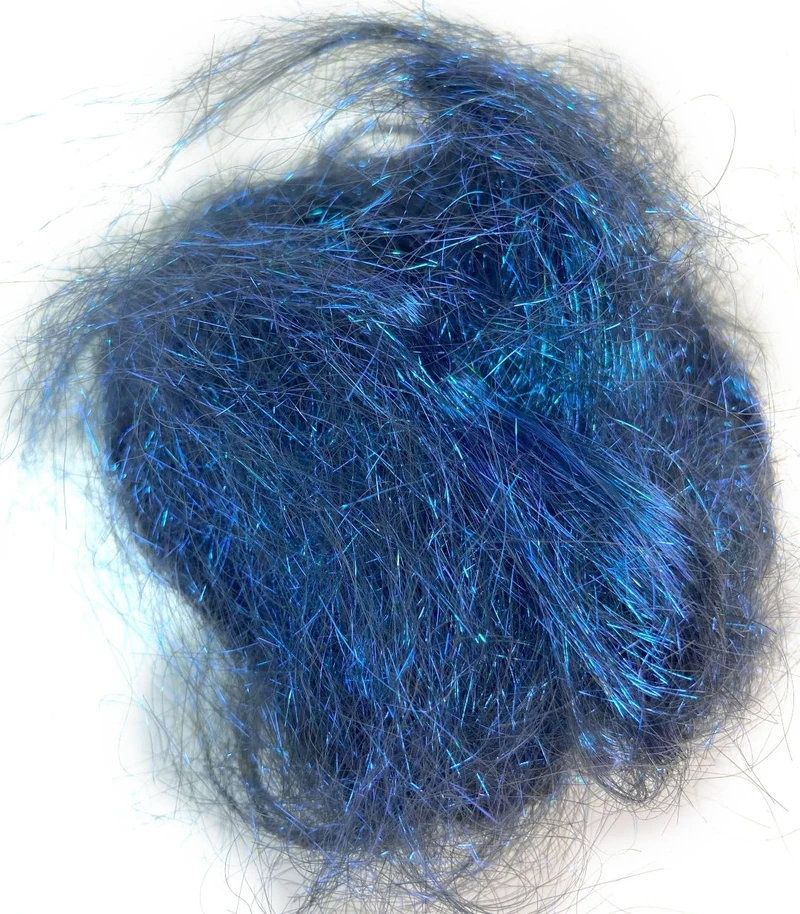 Angelina fibers for yarn spinning, felting and crafting projects