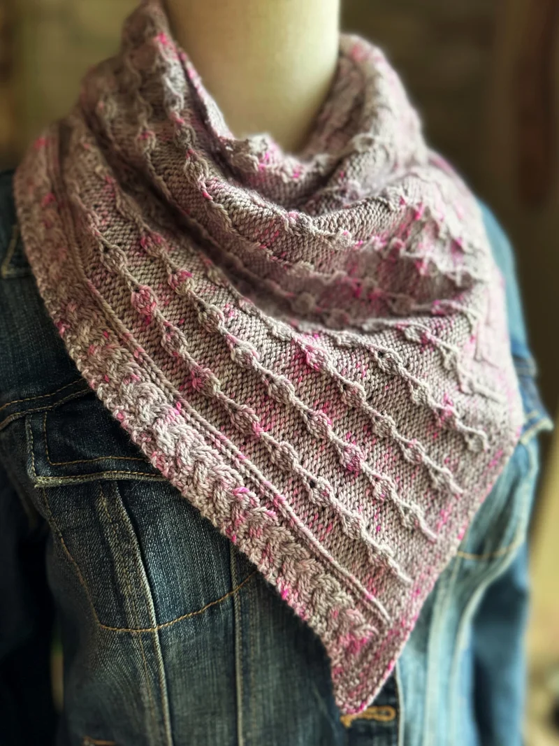 Harmony Waves shawl | Knitting pattern or knitting kits