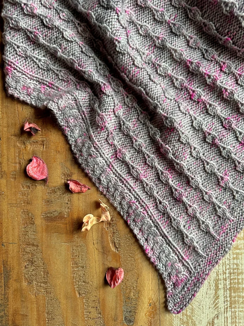 Harmony Waves shawl | Knitting pattern or knitting kits