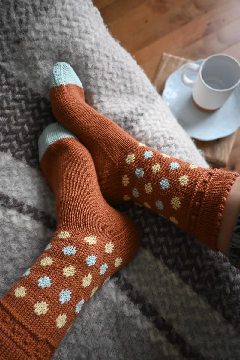 Gourmandises by Marie-Christine Levesque - sock patterns book