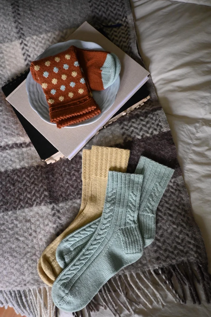 Gourmandises by Marie-Christine Levesque - sock patterns book