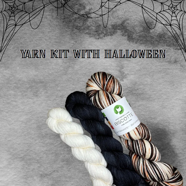 HalloWeb Socks | Knitting pattern and Optional kits