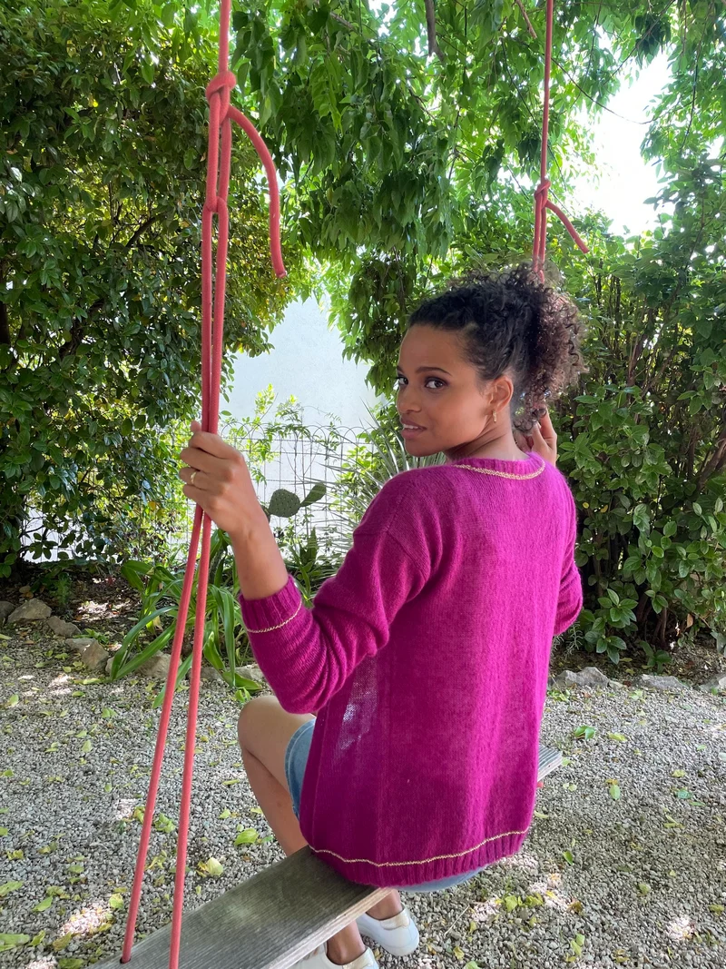 Gilet Ariane à tricoter.