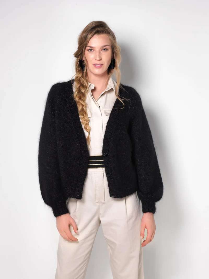 Gilet April à tricoter.