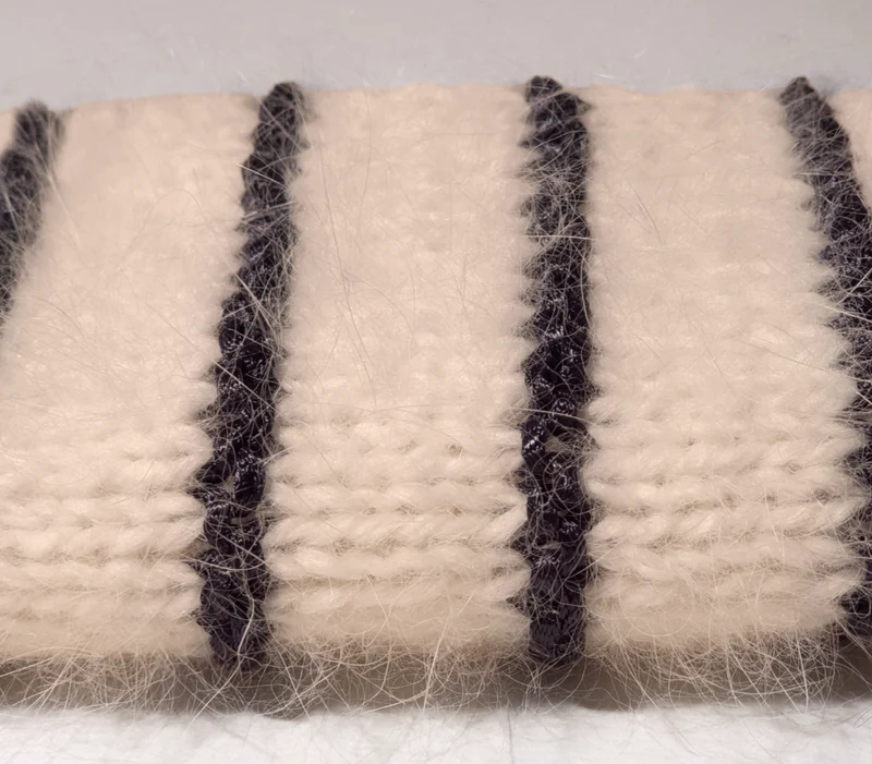 Pull Cerbère à tricoter.