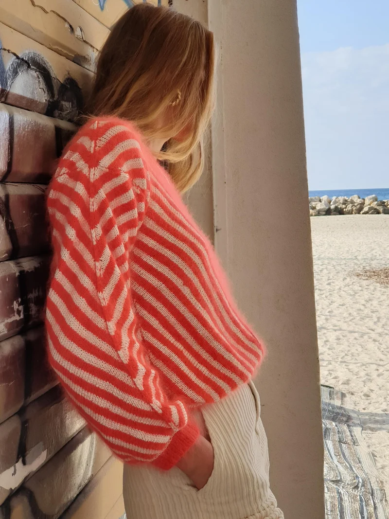 Pull Alpha à tricoter.