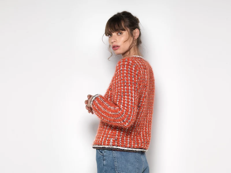 Veste Quincy à tricoter.