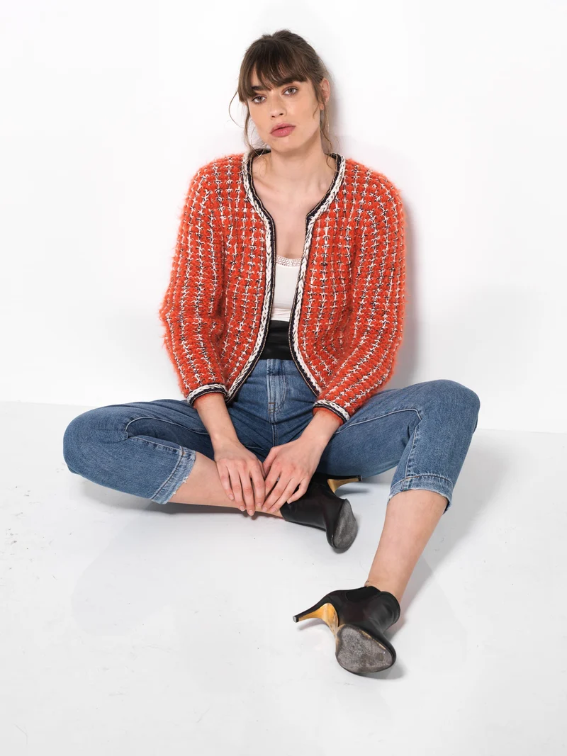 Veste Quincy à tricoter.