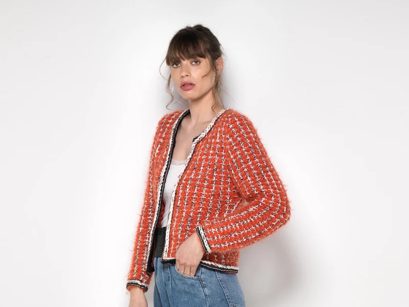 Veste Quincy à tricoter.