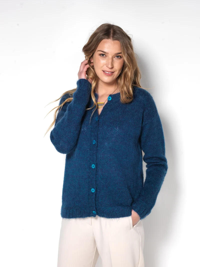 Cardigan Aude à tricoter.