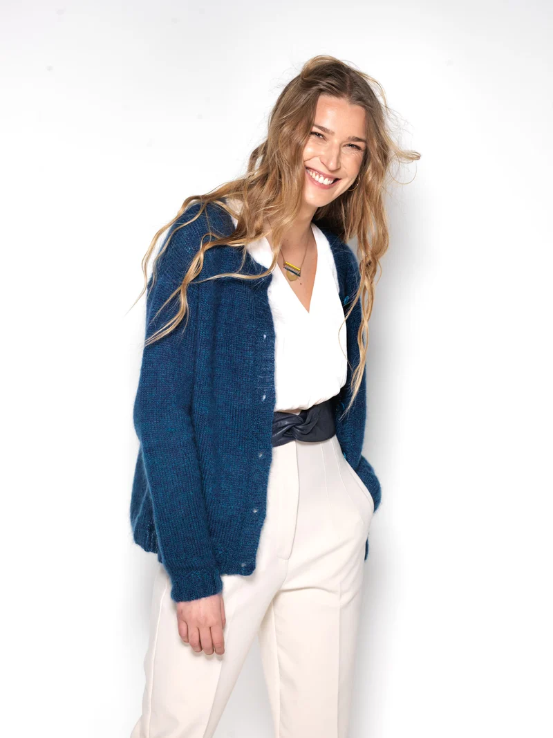 Cardigan Aude à tricoter.