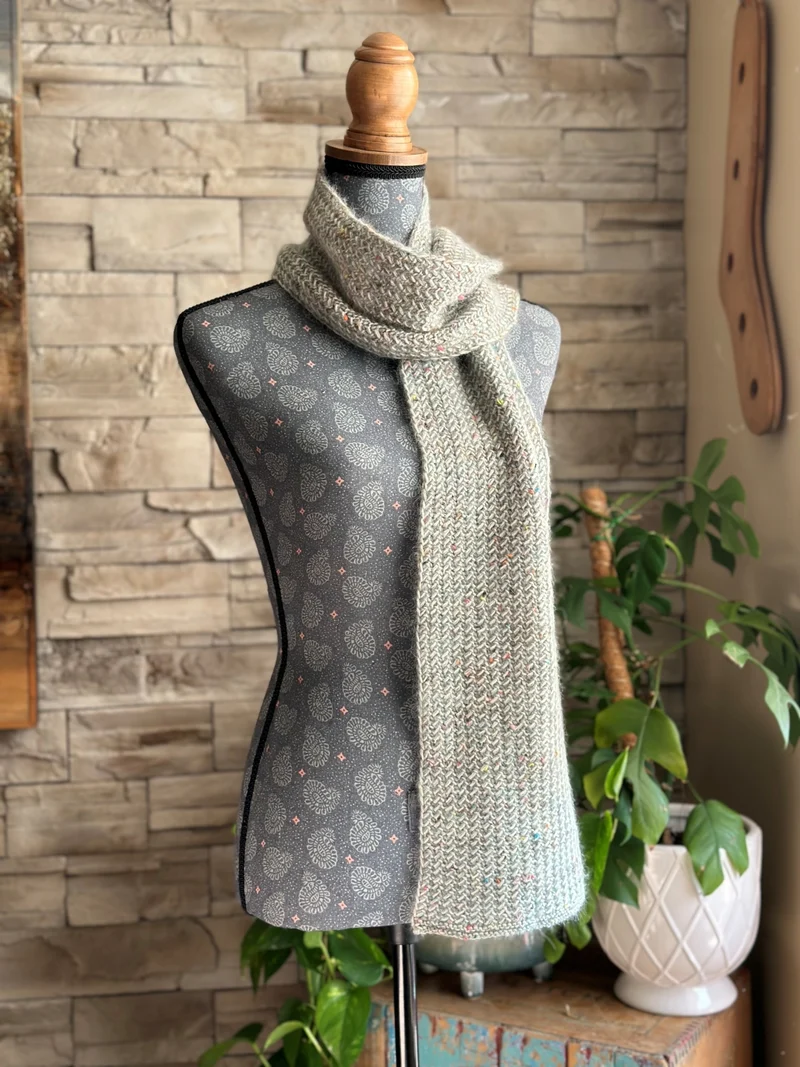 Bling Scarf | Knitting pattern and Optional Kits