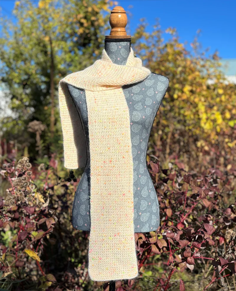 Bling Scarf | Knitting pattern and Optional Kits
