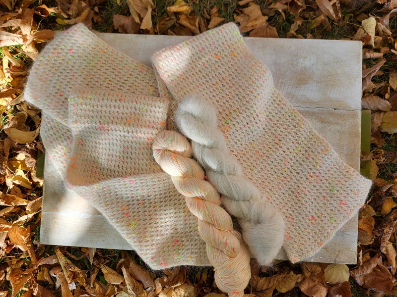 Bling Scarf | Knitting pattern and Optional Kits