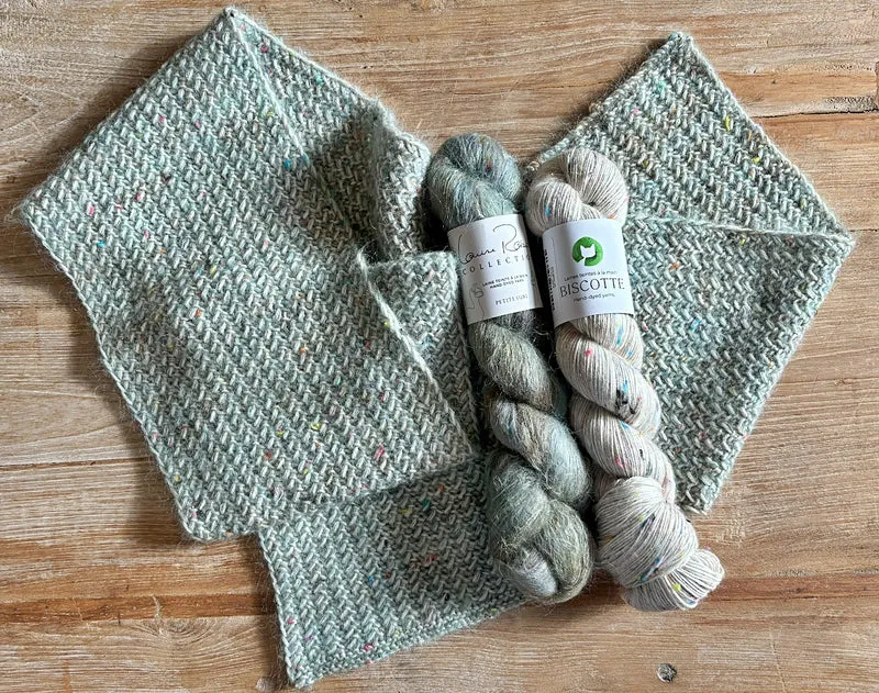 Bling Scarf | Knitting pattern and Optional Kits