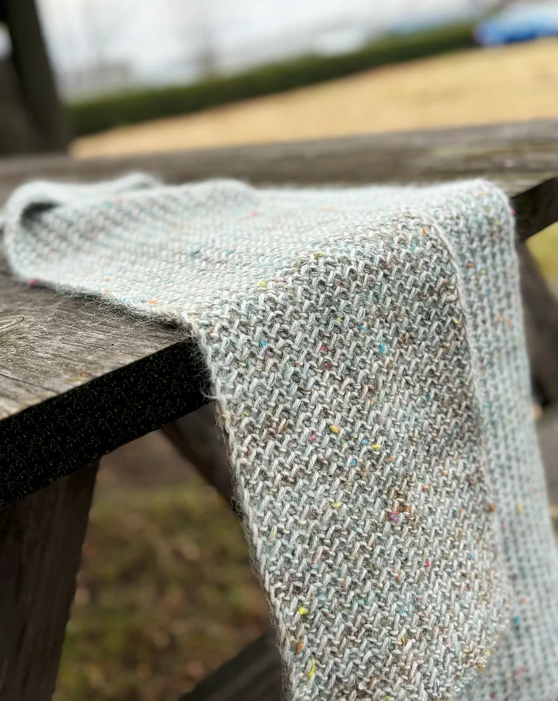 Bling Scarf | Knitting pattern and Optional Kits