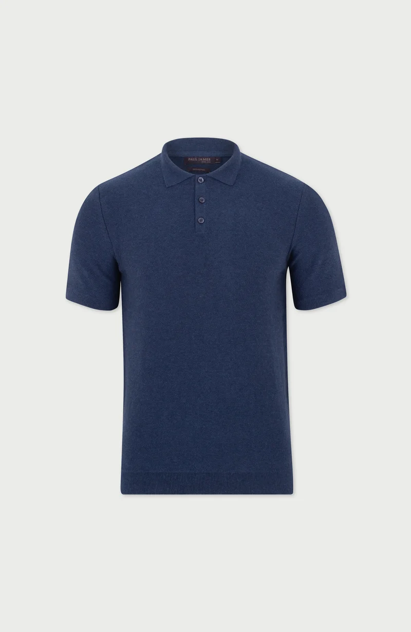 Mens Midweight Cotton Short Sleeve Polo Shirt