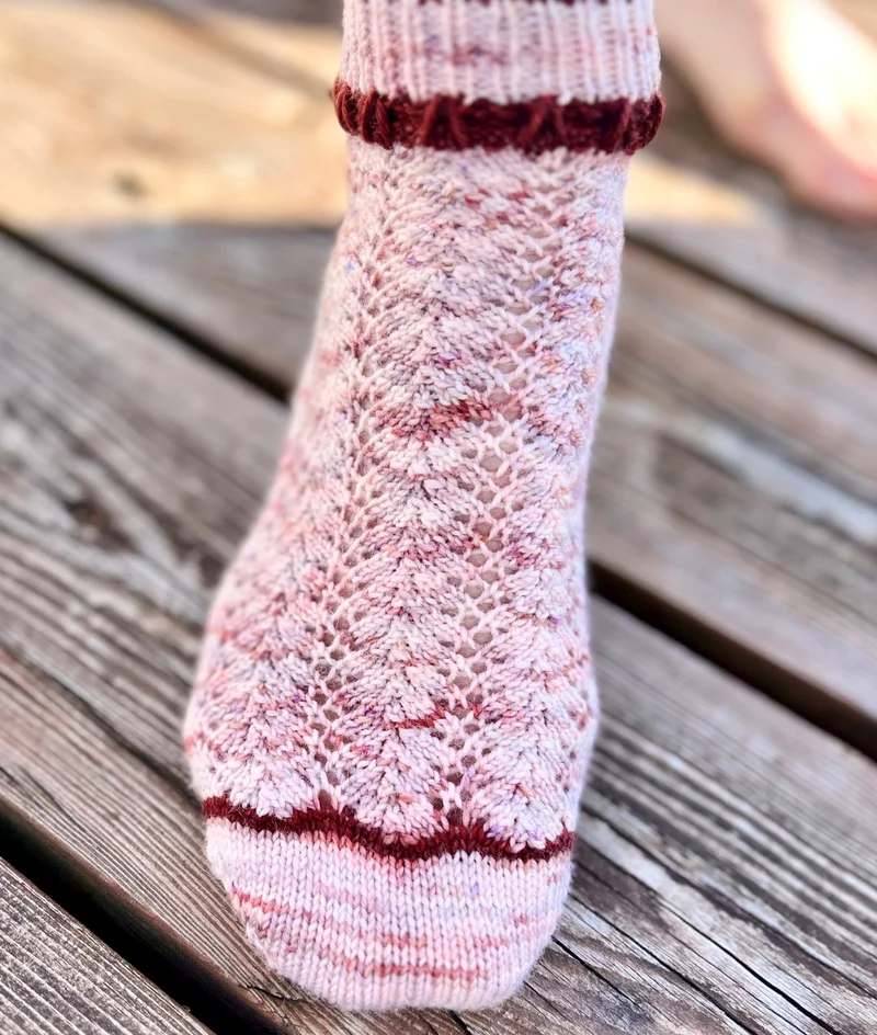Chaussette Églantine | Knitting Kit