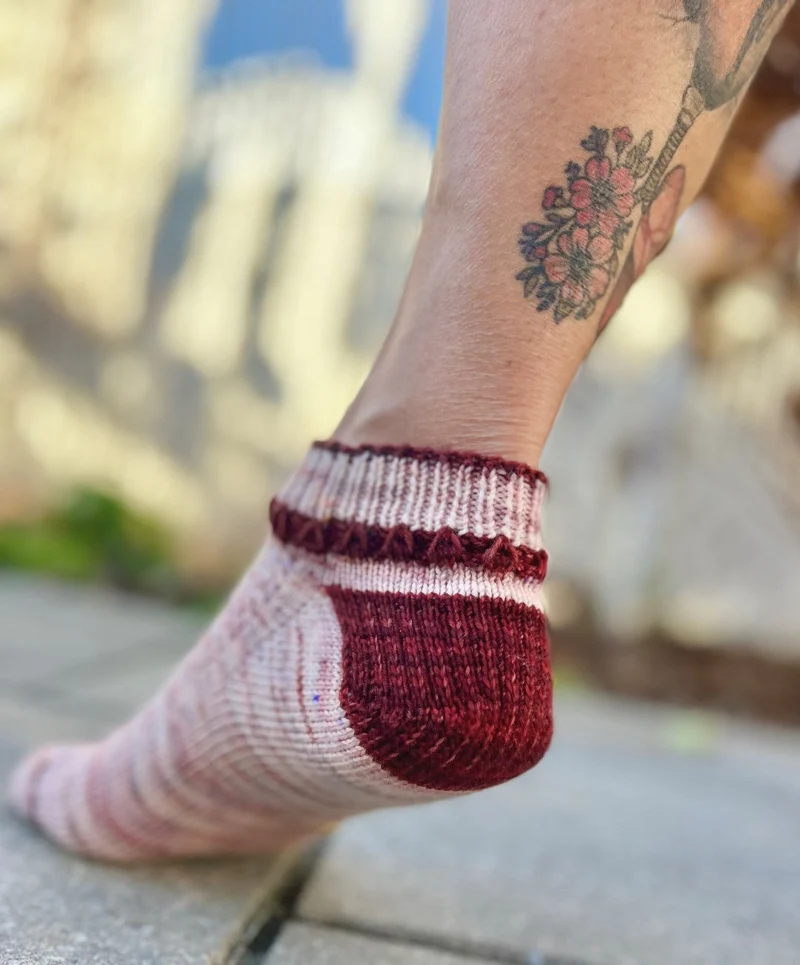 Chaussette Églantine | Knitting Kit